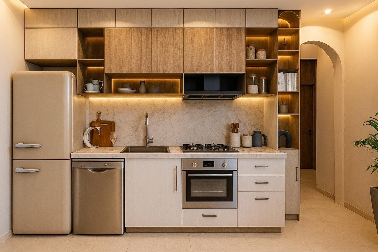 Cuisine chêne & arches