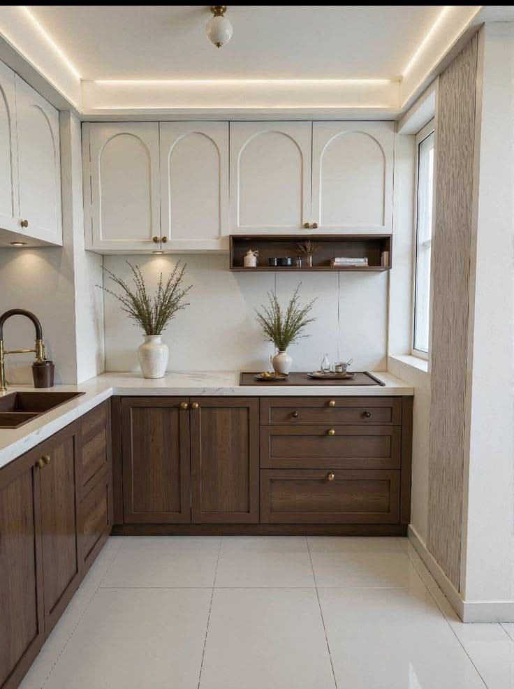 Cuisine arches & noyer